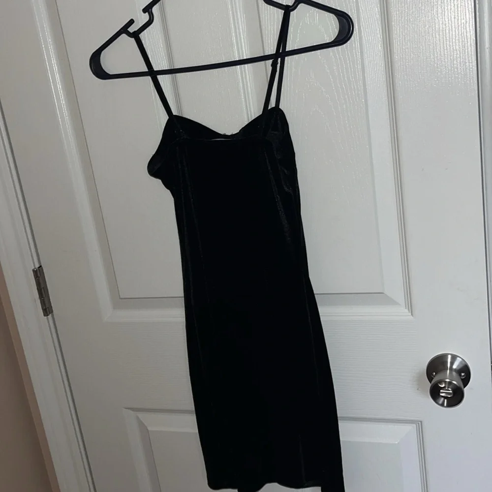 Black Velvet Dress